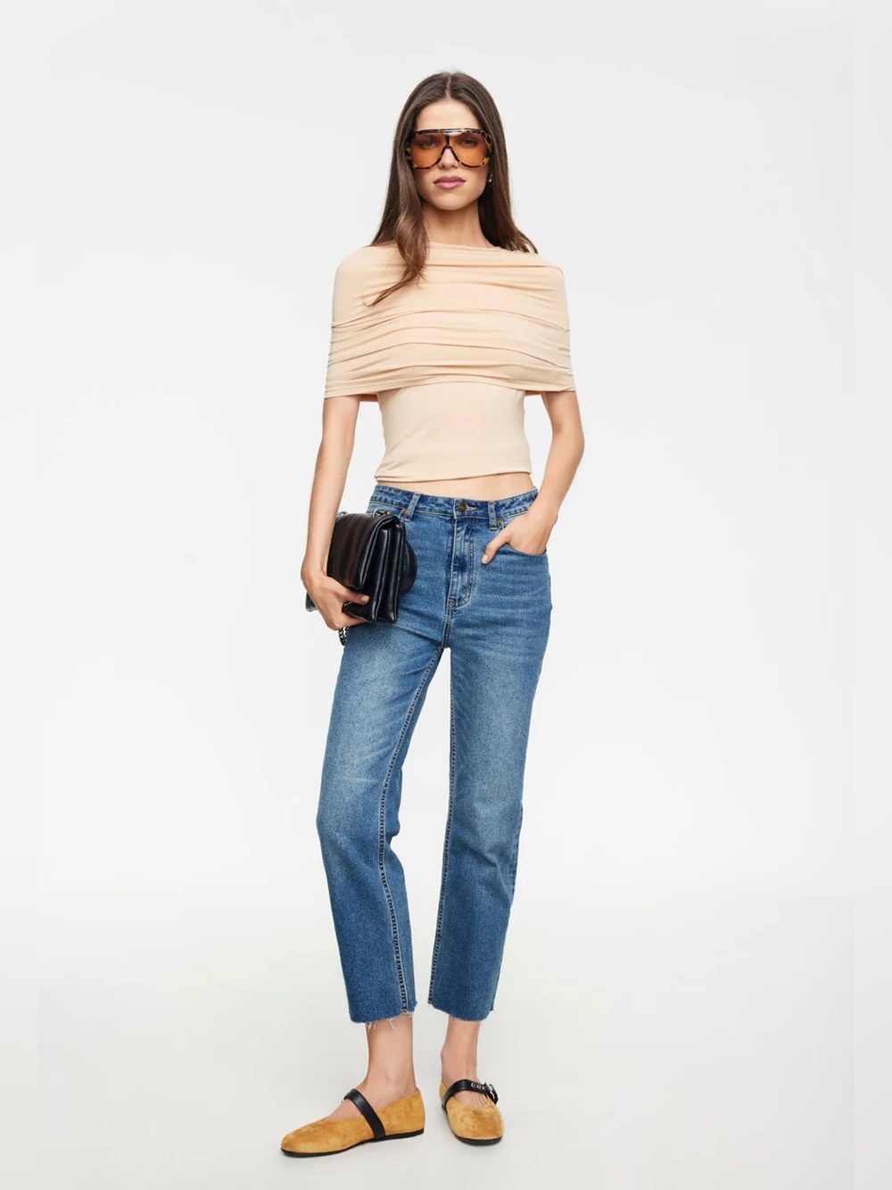 Lioness Bella Vita Top | almond A3